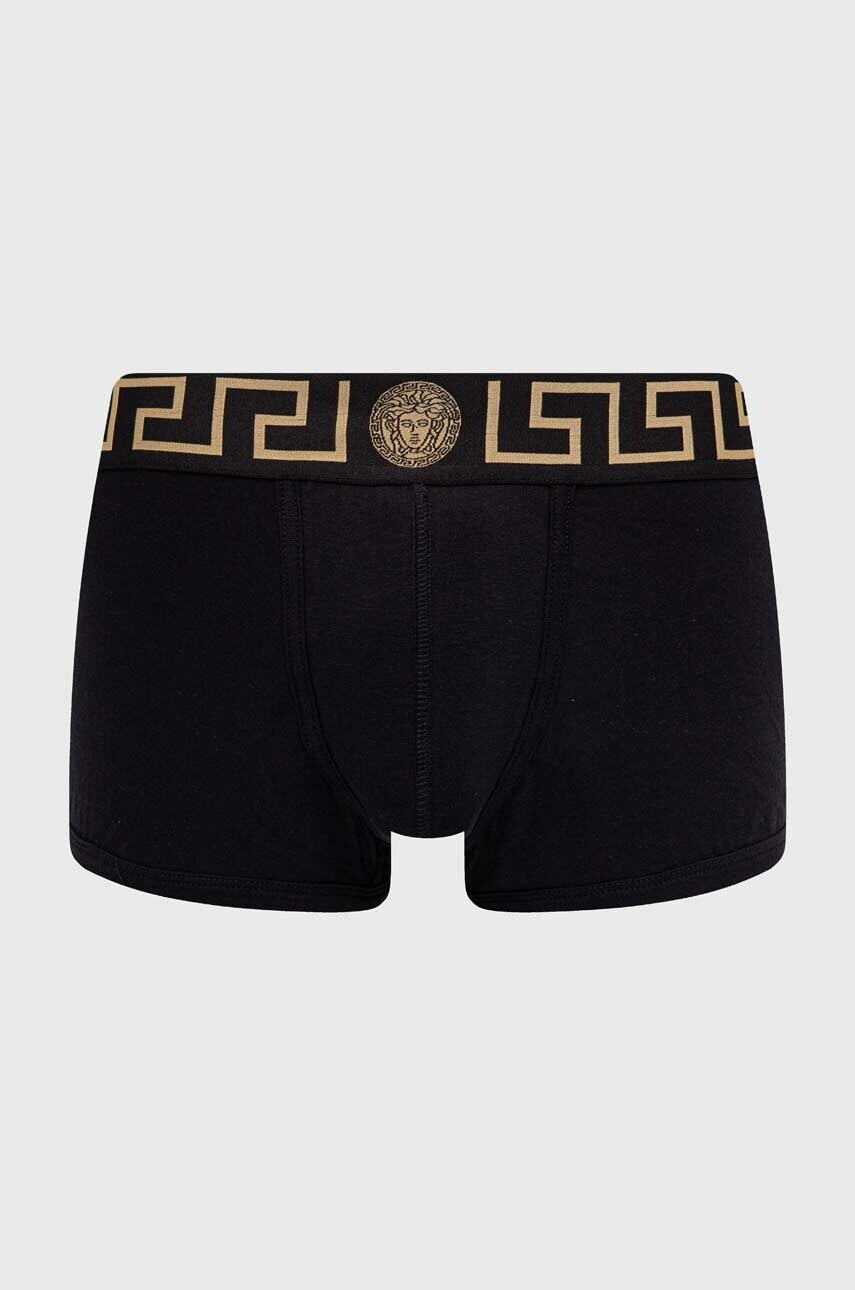 Боксери Versace 3-pack чоловічі колір чорний AU10326 1A10011