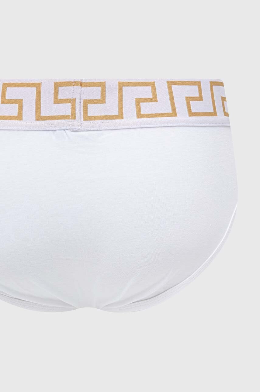 Сліпи Versace чоловічі колір білий AU10027 1A10011