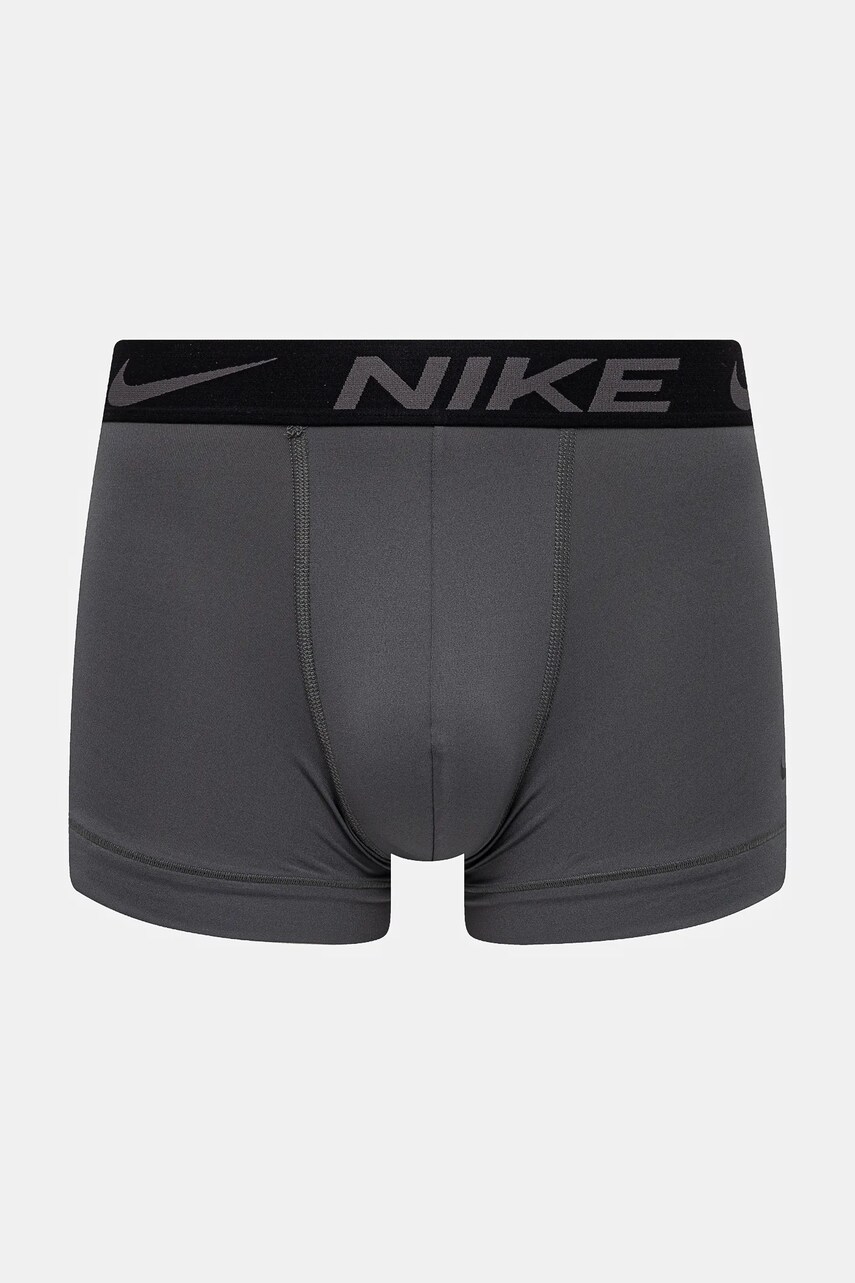 Боксери Nike 3-pack чоловічі колір сірий 000PKE1156