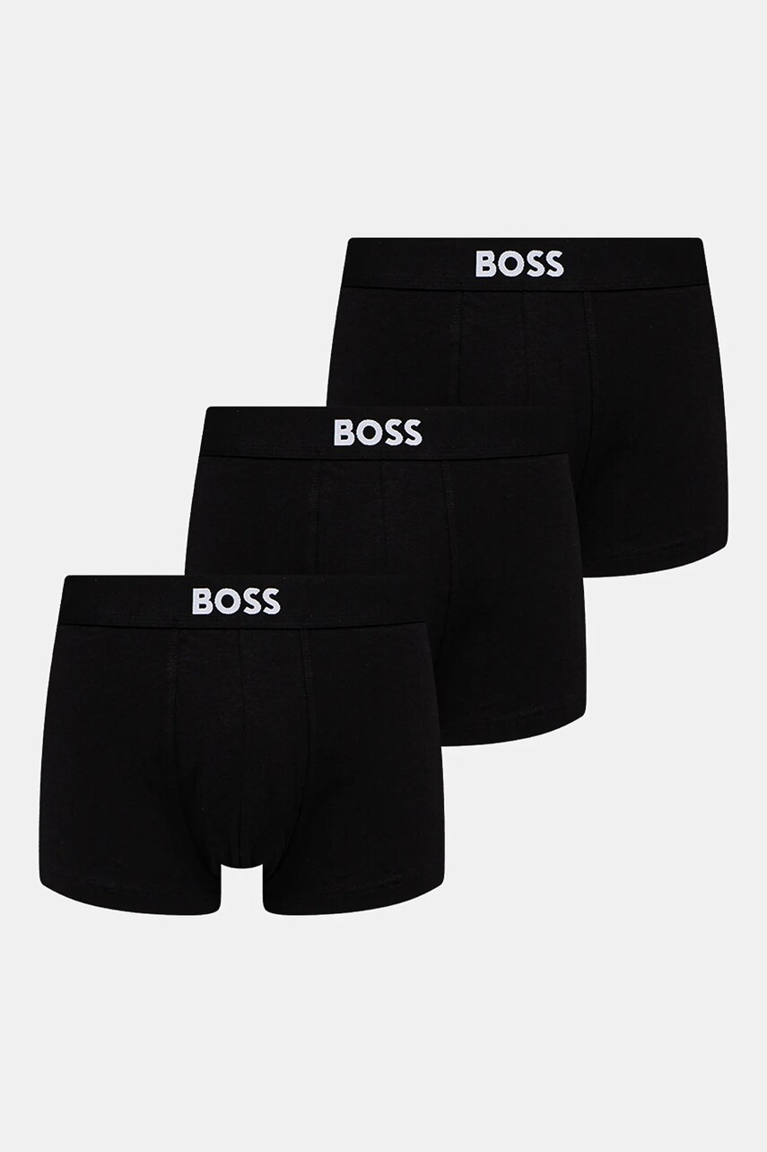 Боксери BOSS One 3-pack чоловічі колір чорний 50544263