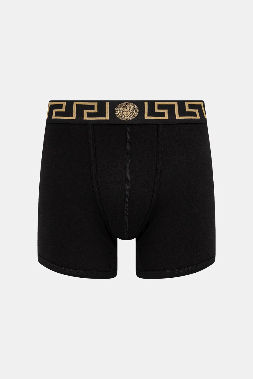Боксери Versace 2-pack чоловічі колір чорний AU10192 1A10011