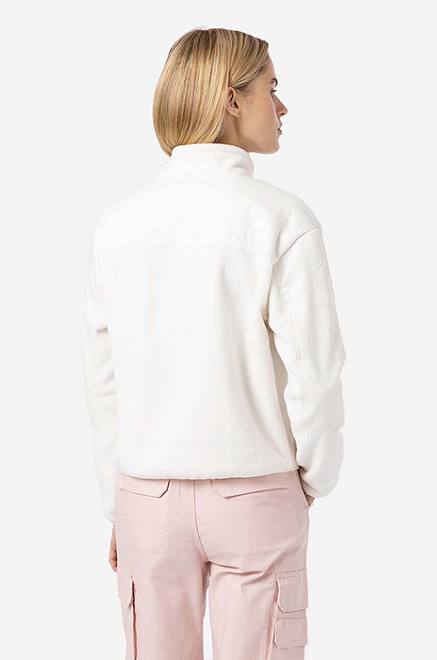 Кофта Dickies Port Allen Fleece жіноча колір бежевий однотонна DK0A4XHMECR-cream