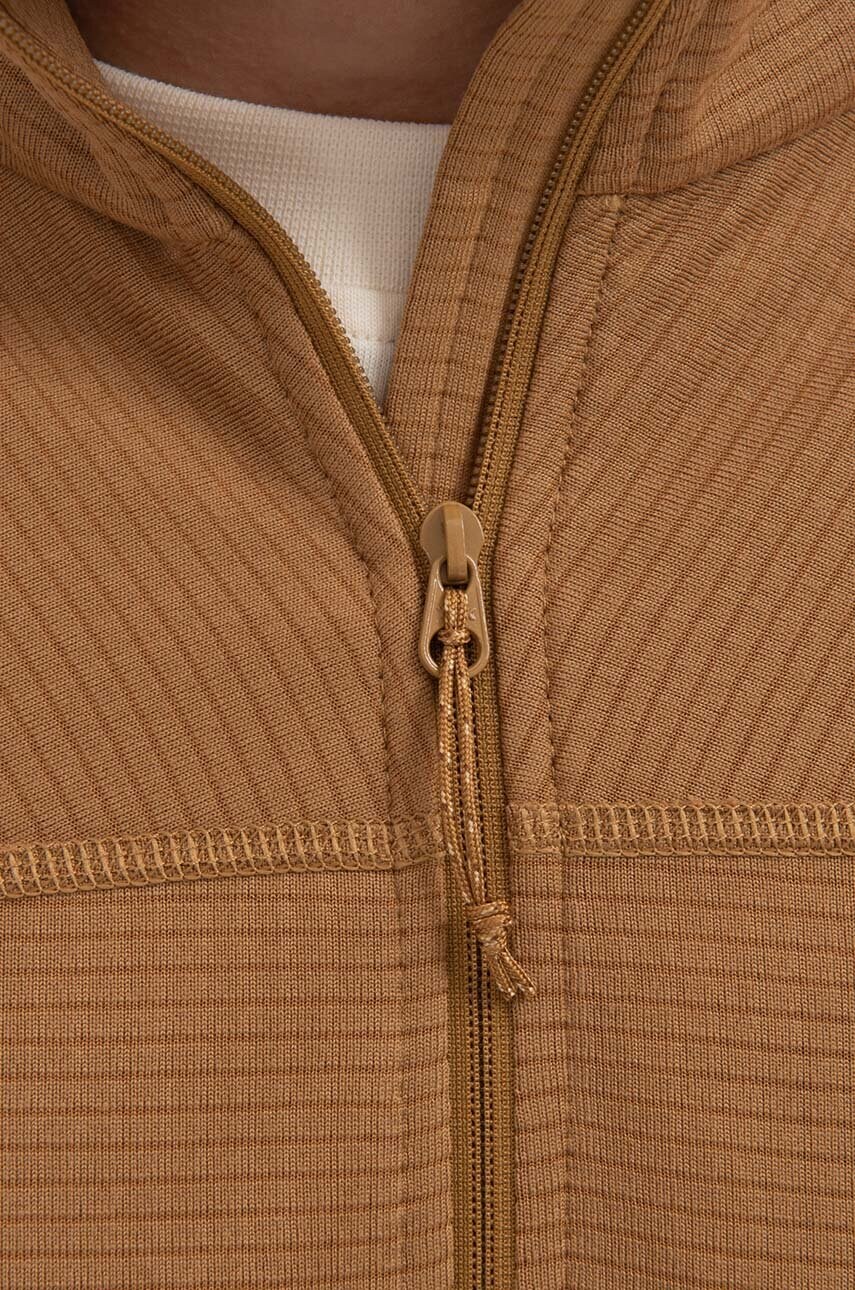 Кофта Fjallraven чоловіча колір бежевий однотонна F87113.232-232