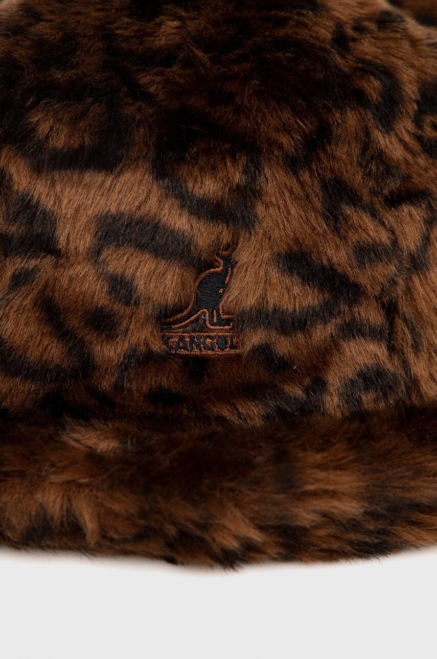 Капелюх Kangol колір коричневий