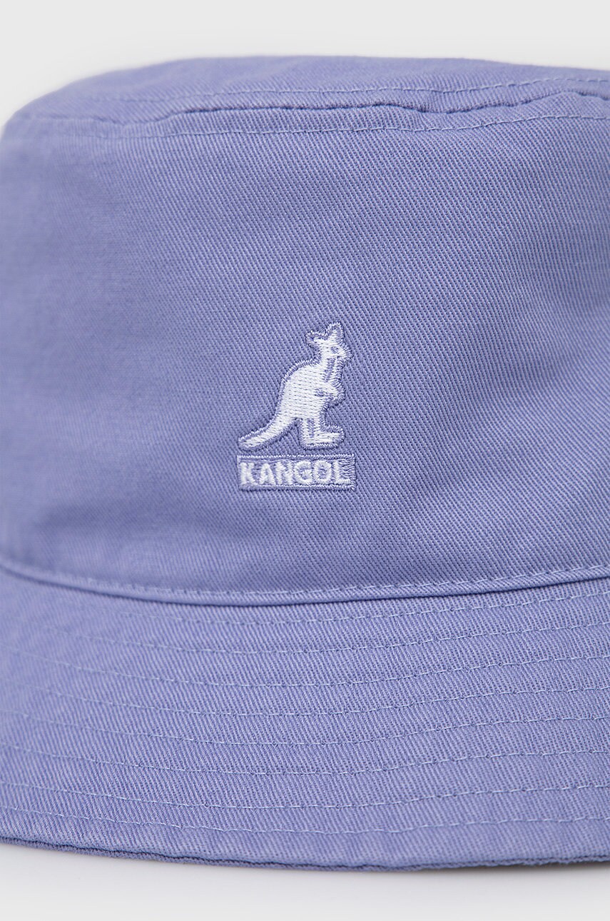 Бавовняний капелюх Kangol колір фіолетовий з бавовни K4224HT.IL525-IL525