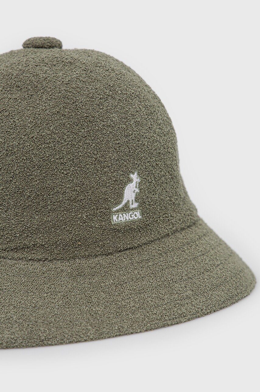 Капелюх Kangol колір зелений 0397BC.OG349-OG349