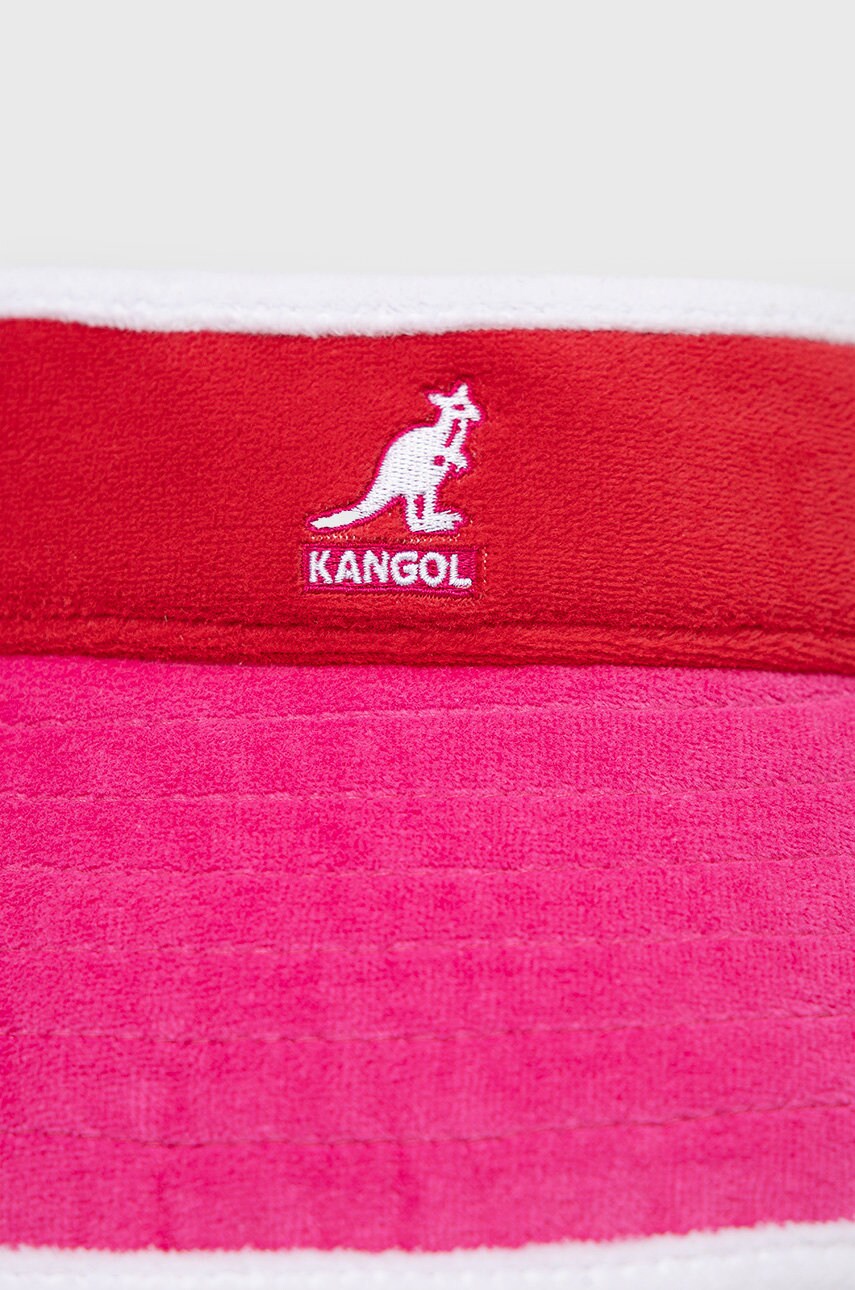 Козирок від сонця Kangol колір рожевий