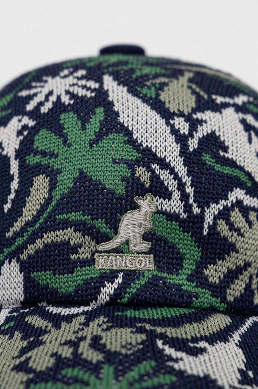 Кепка Kangol колір синій візерунок