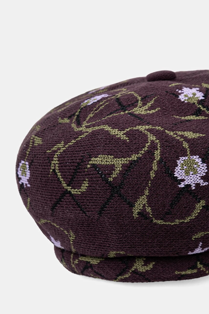 Берет з домішкою вовни Kangol TAPESTRY JAX колір бордовий K3712.DF554