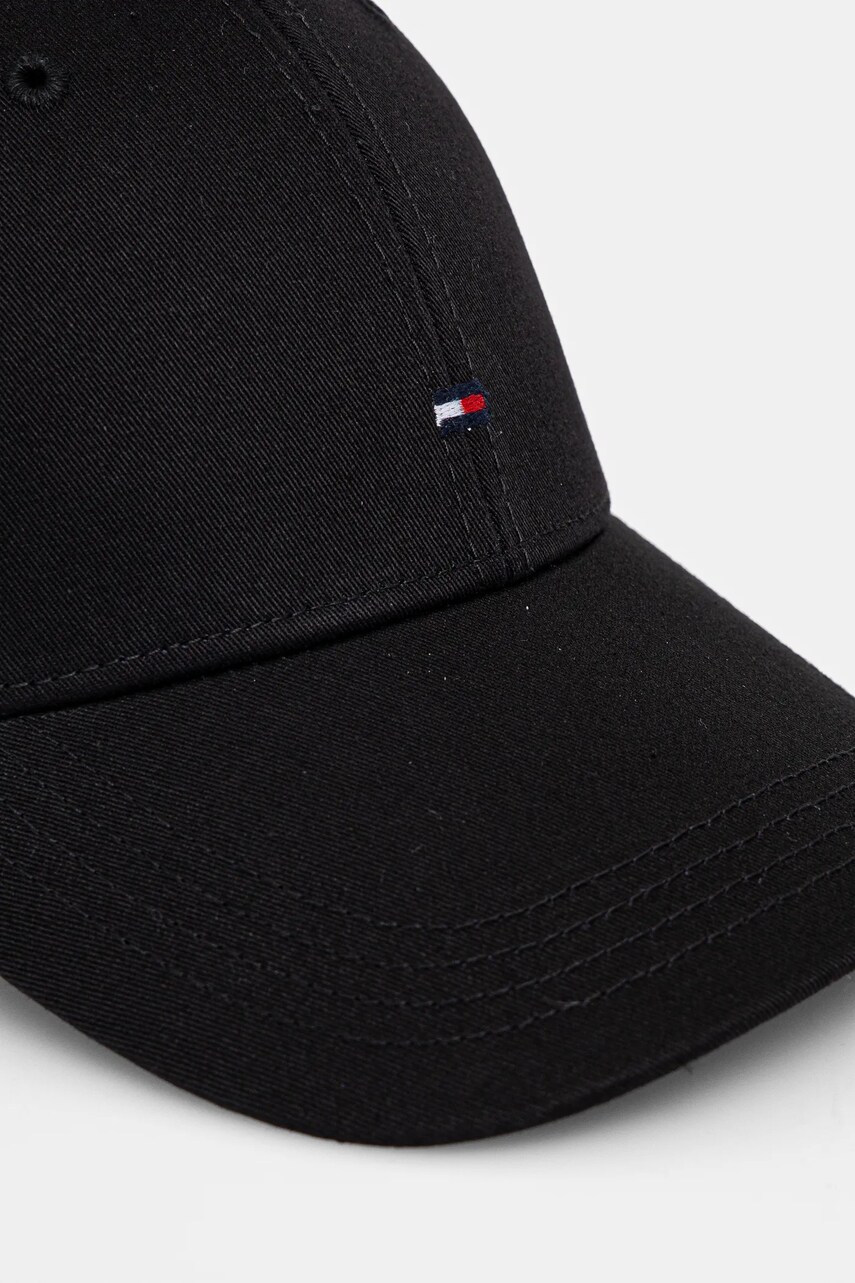 Кепка Tommy Hilfiger колір чорний гладка