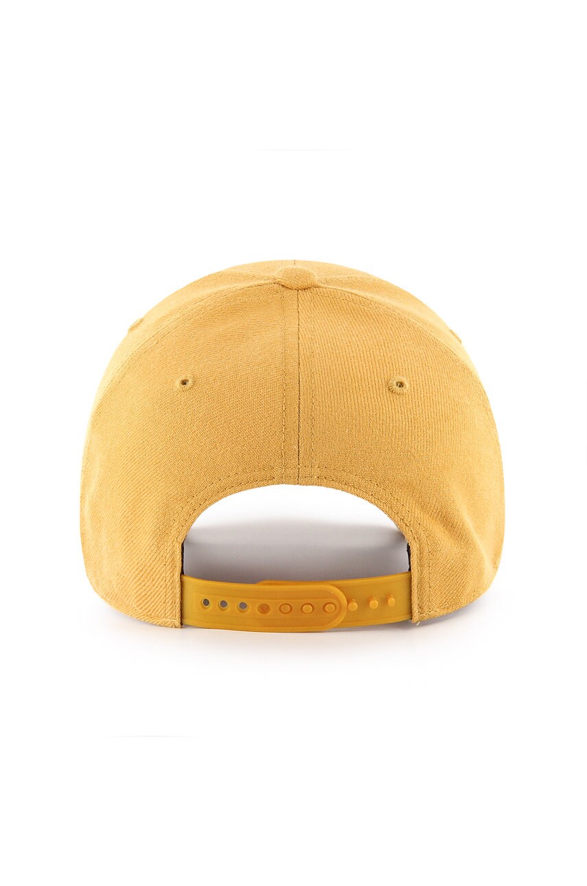 Кепка 47 brand MLB New York Yankees колір жовтий з аплікацією B-MVPSP17WBP-WEA