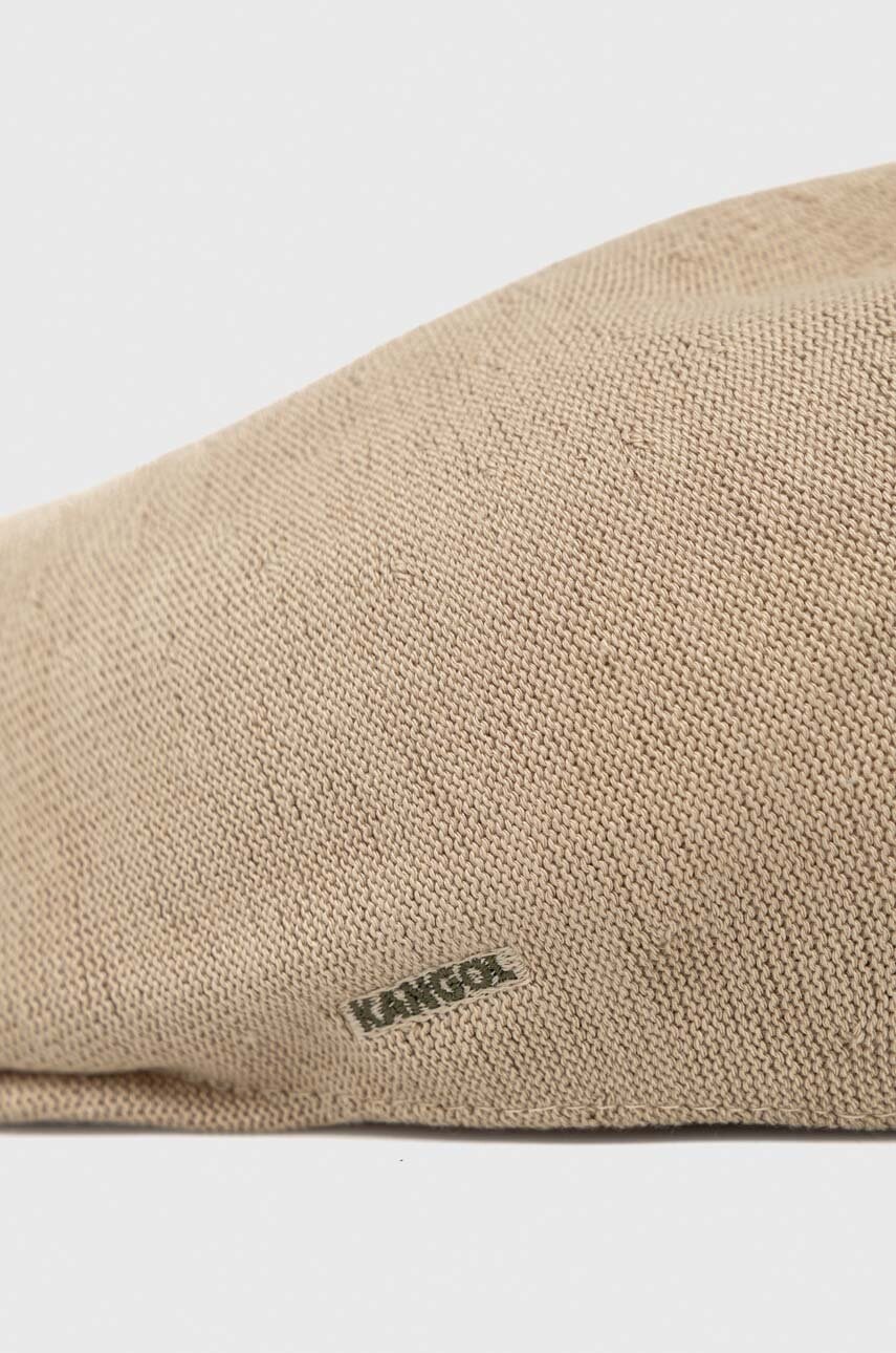Кашкет Kangol колір бежевий
