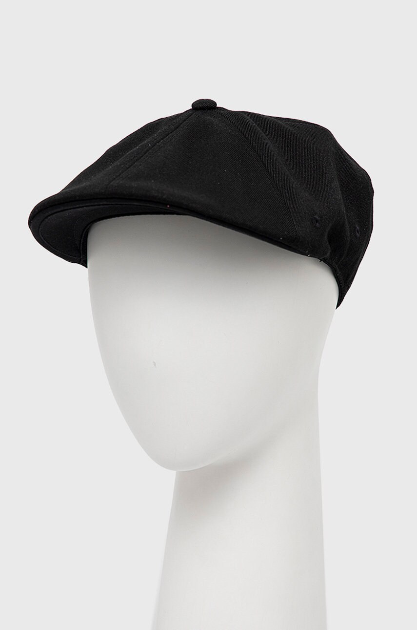 Кашкет з домішкою вовни Kangol колір чорний