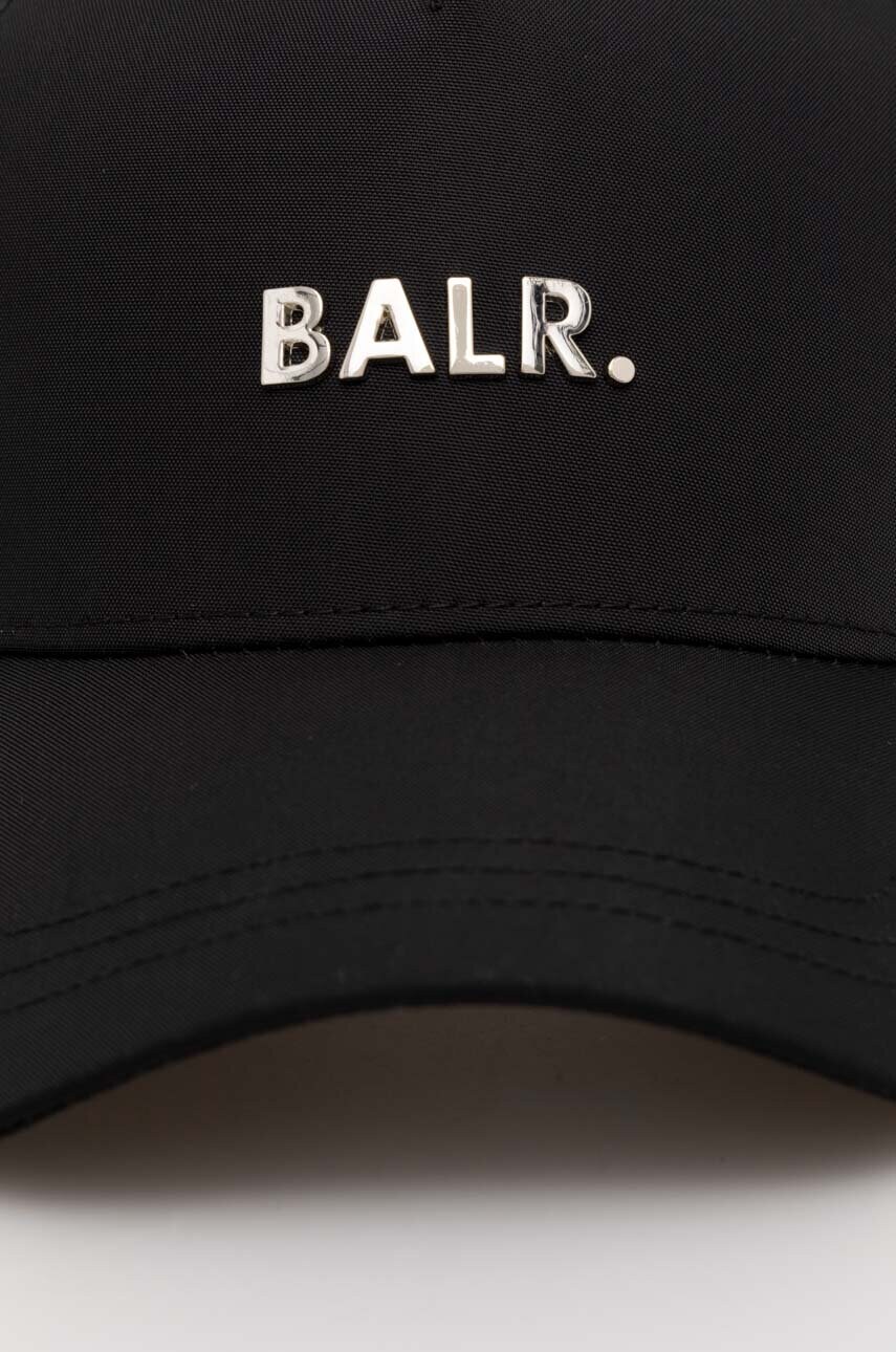 Кепка BALR колір чорний з аплікацією