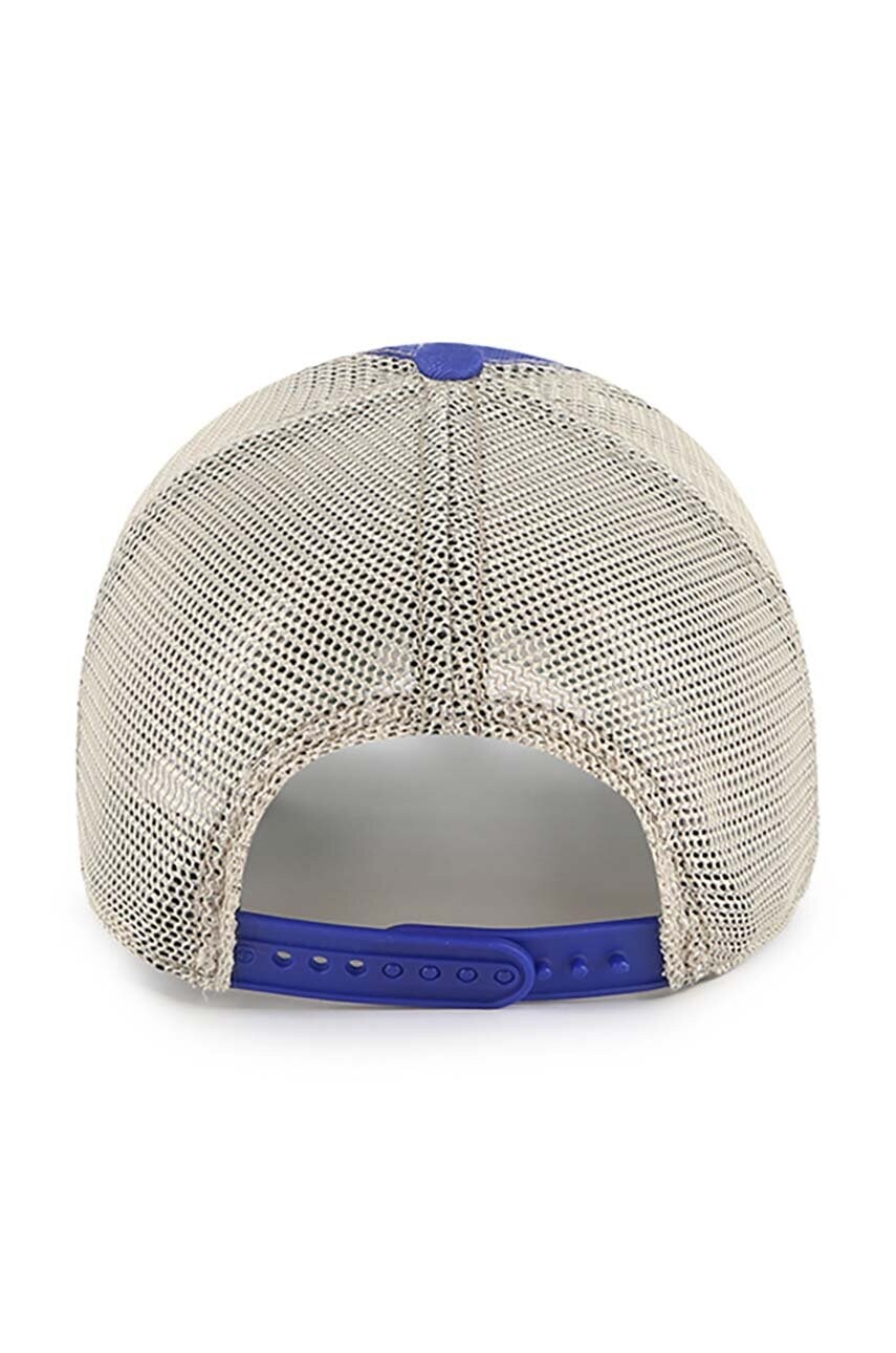 Кепка 47 brand MLB Los Angeles Dodgers колір синій візерунок B-TRWLR12GWP-RYC