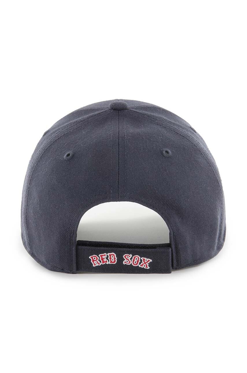 Кепка 47 brand MLB Boston Red Sox колір синій з аплікацією B-MVP02WBV-NYM