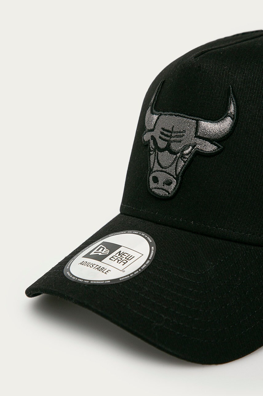 Кепка New Era колір чорний з аплікацією 12523913-BLACK