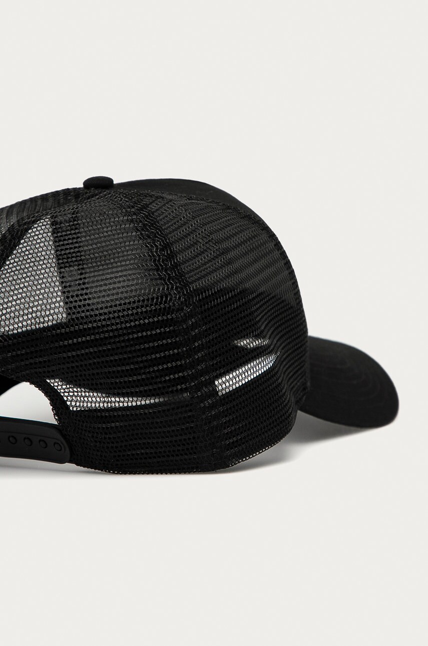 Кепка New Era колір чорний з аплікацією 12523911-BLACK
