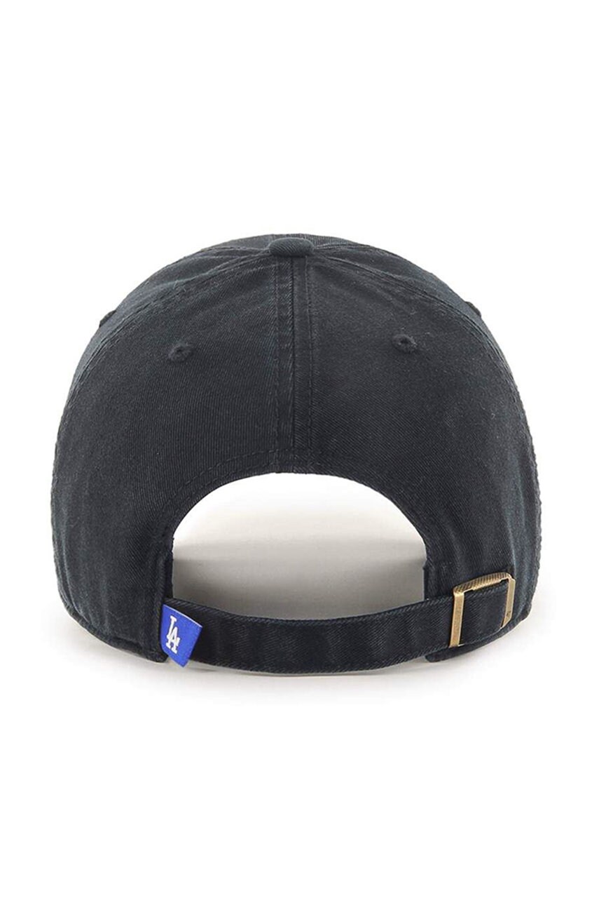 Кепка 47 brand колір чорний з аплікацією