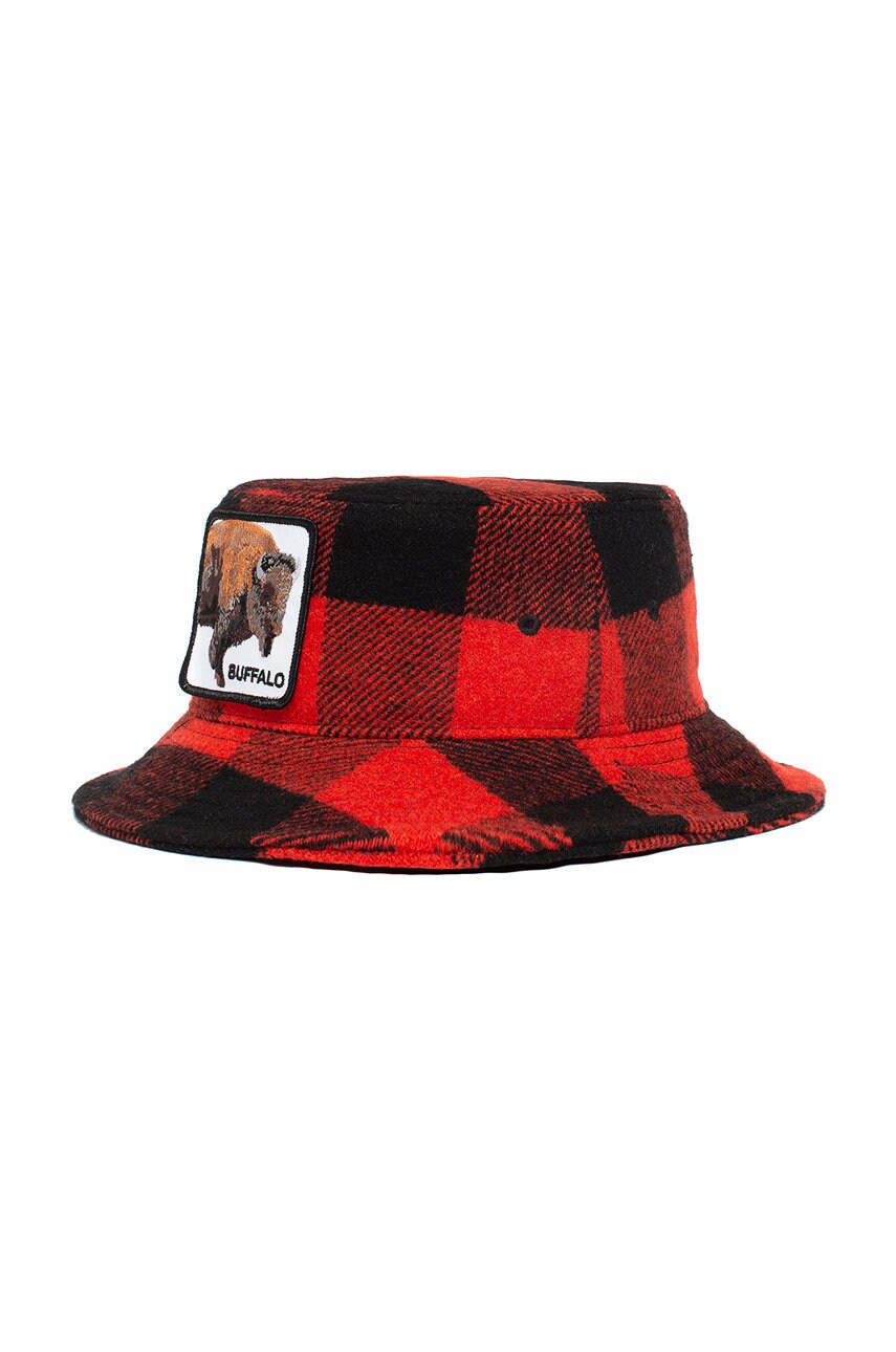Капелюх Goorin Bros колір червоний з бавовни