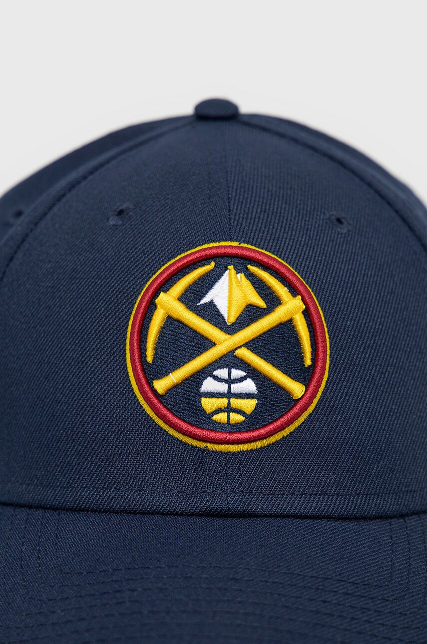 Кепка New Era колір синій з аплікацією