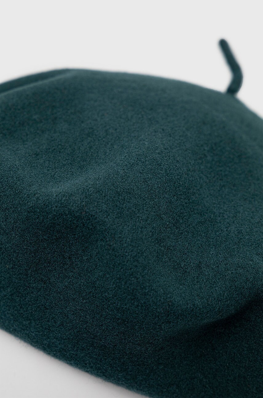 Вовняний берет Kangol колір зелений вовна 3388BC.PN317-PN317