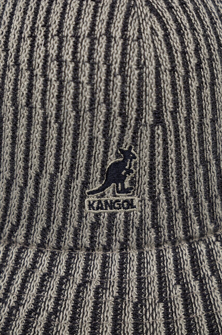Капелюх з домішкою вовни Kangol колір сірий