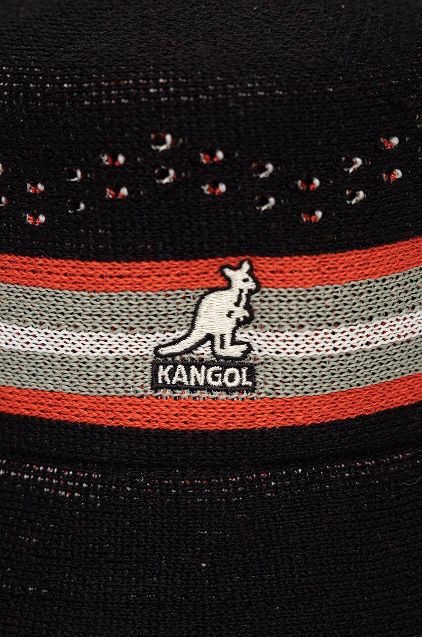 Капелюх з домішкою вовни Kangol колір чорний