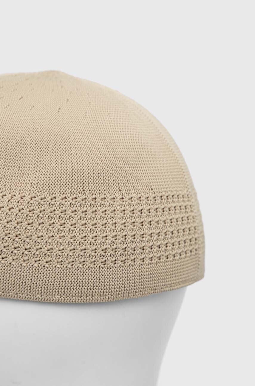 Кепка Kangol колір бежевий