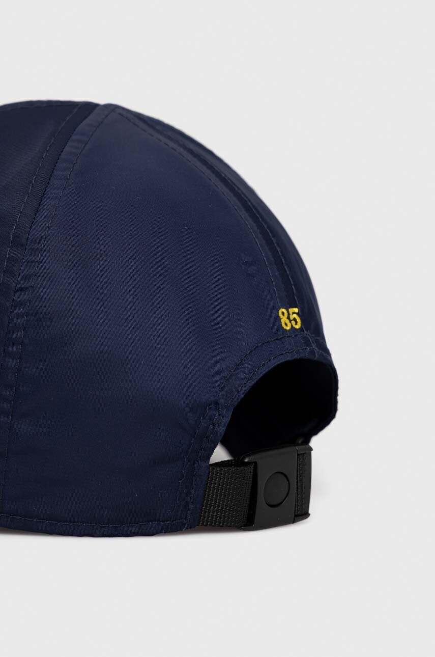 Кепка Kangol колір синій з аплікацією