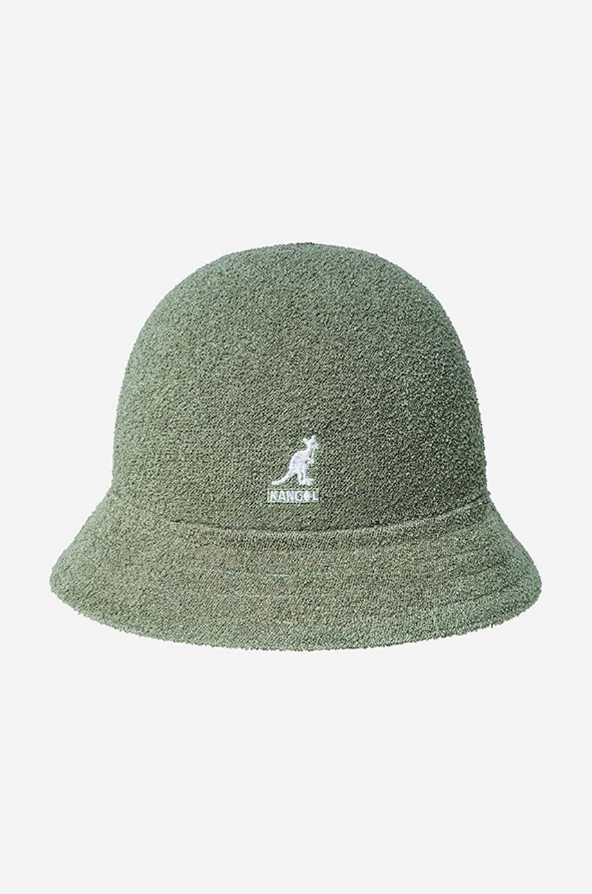 Двосторонній капелюх Kangol колір зелений K3555.GREEN.APRICOT-GRN/APRICT