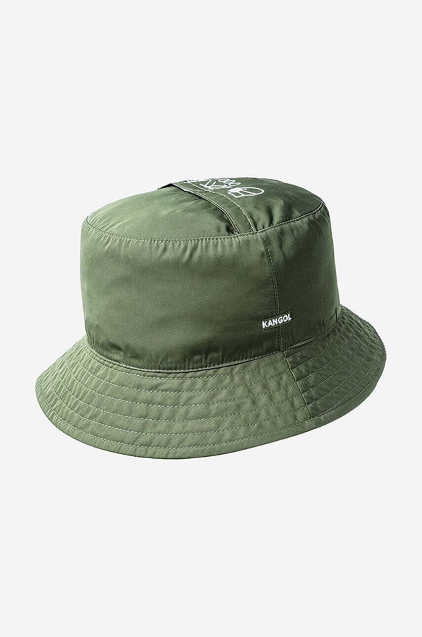 Капелюх Kangol колір зелений K5332.OLIVE-OLIVE