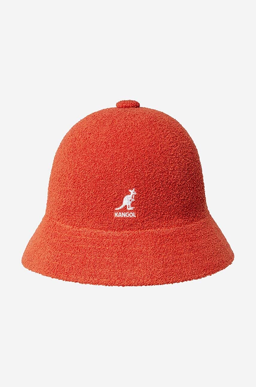Капелюх Kangol Bermuda Casual колір червоний 0397BC.CHERRY-CHERR.GLOW