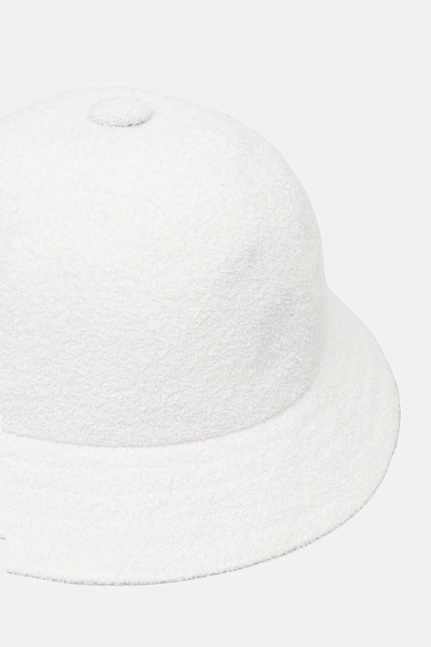 Капелюх Kangol Kapelusz Kangol Bermuda Casual 0397BC WHITE колір білий 0397BC.WHITE-WHITE