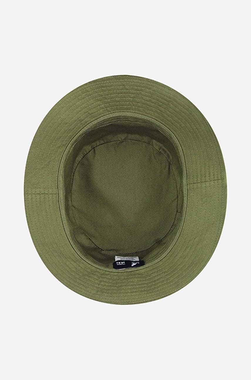 Капелюх Kangol Cotton Bucket колір зелений з бавовни K2117SP.OLV-OLIVE