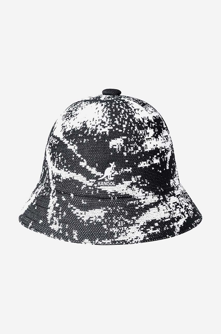 Капелюх Kangol Airbrush Casual колір чорний K3546.BLC-BLCK/WHT