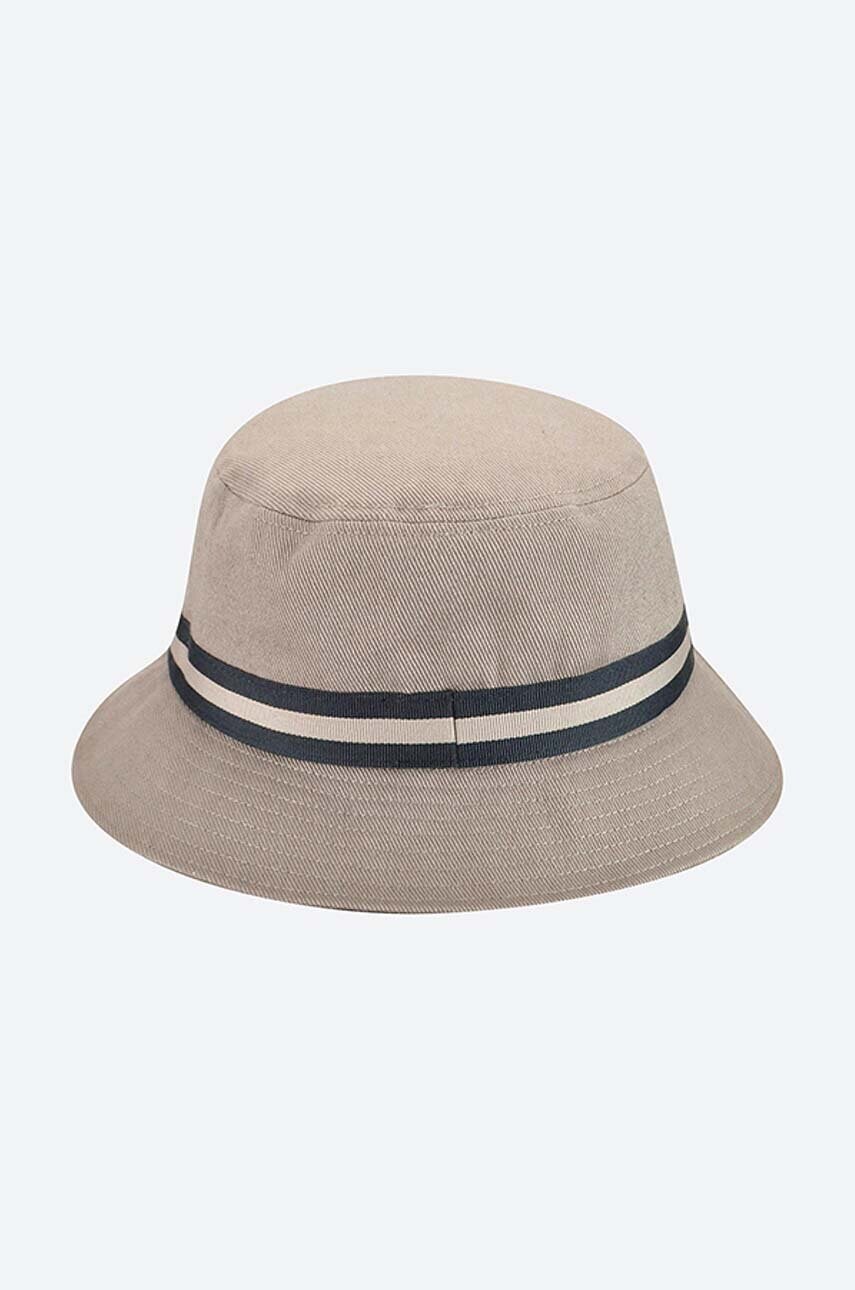Бавовняний капелюх Kangol Stripe Lahinch колір синій з бавовни K4012SP.GREY-GREY