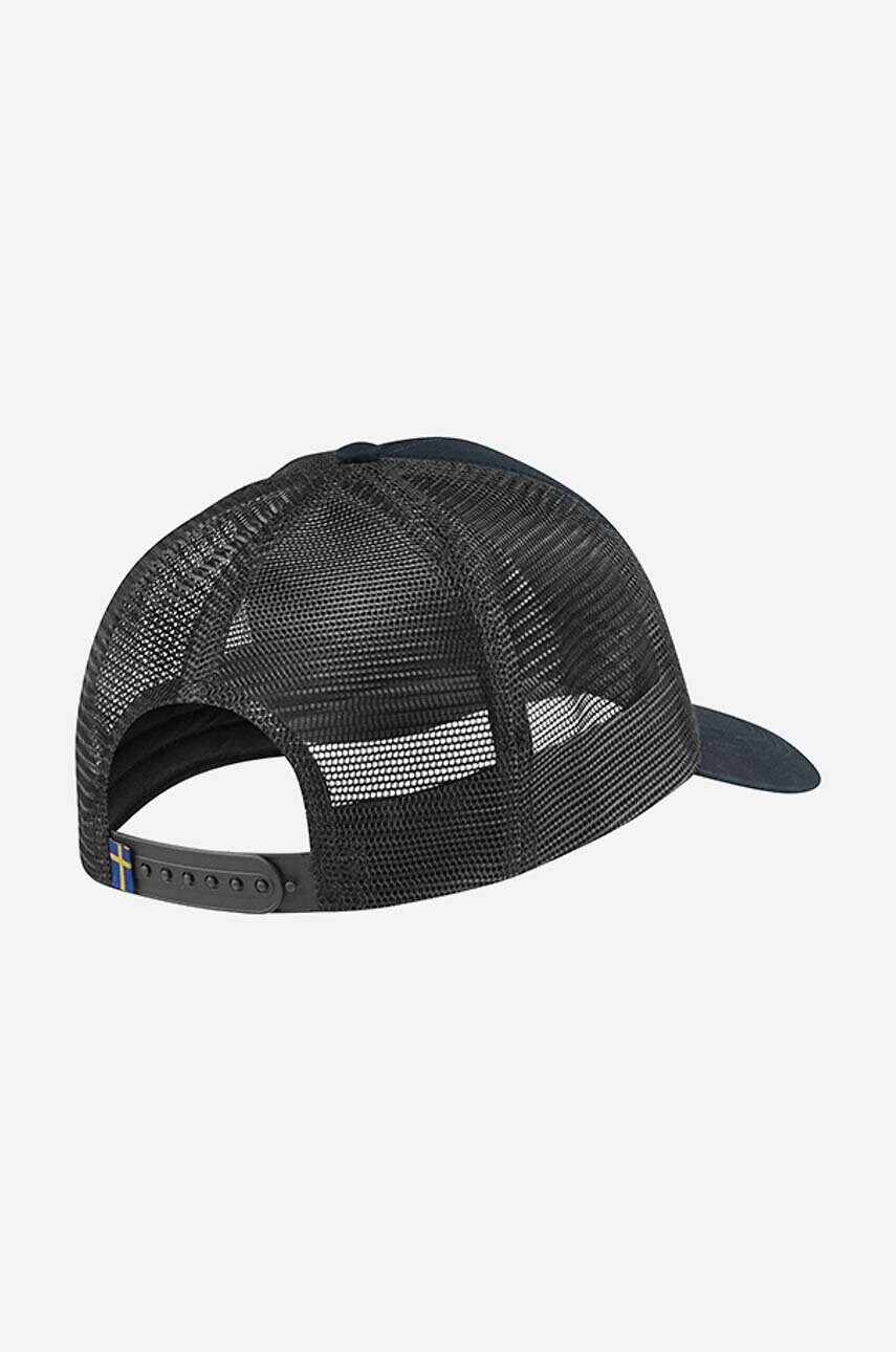 Кепка Fjallraven Langtradarkeps колір синій з аплікацією F78138-555