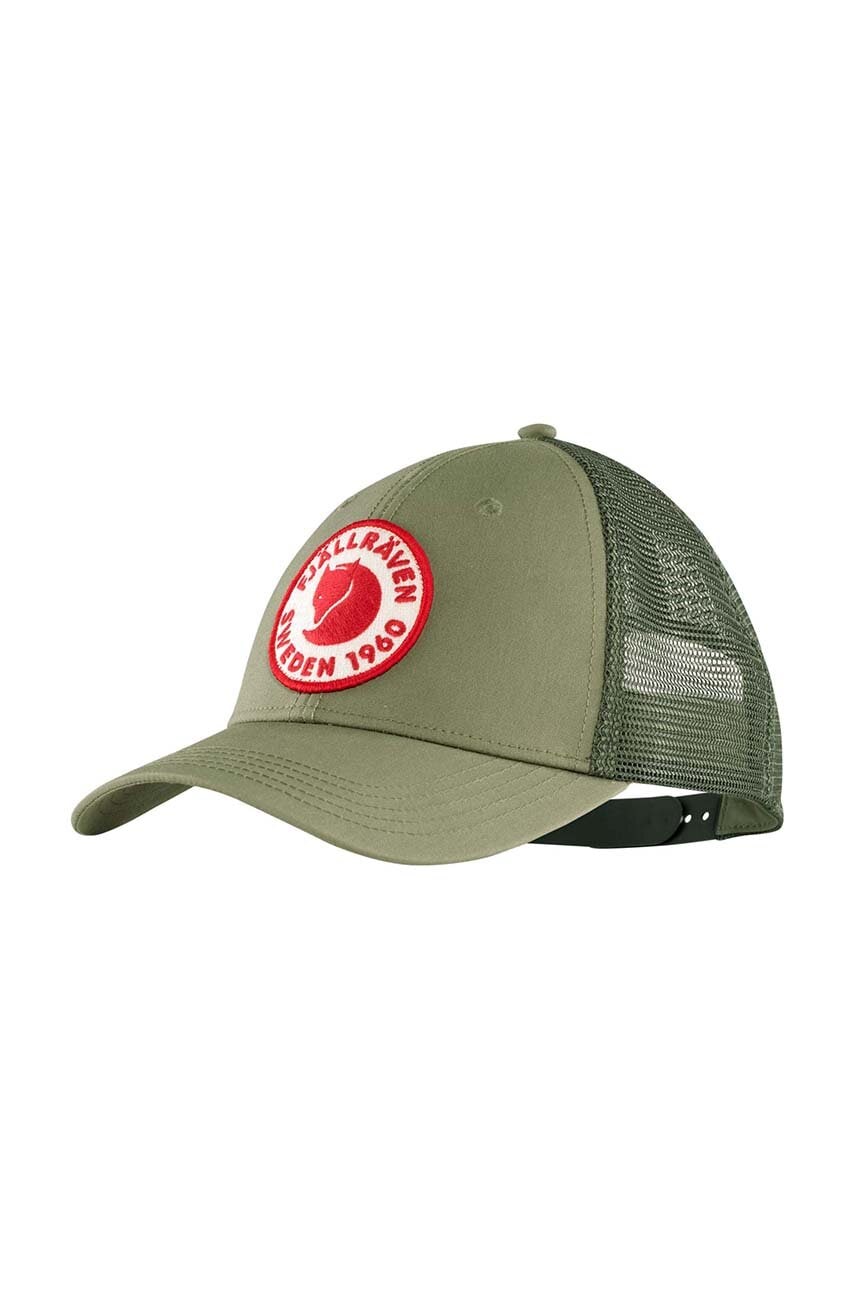 Кепка Fjallraven Langtradarkeps колір коричневий з аплікацією F78138-555