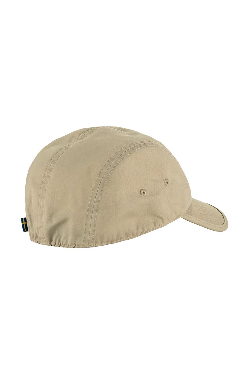 Кепка Fjallraven High Coast колір бежевий однотонна F78150