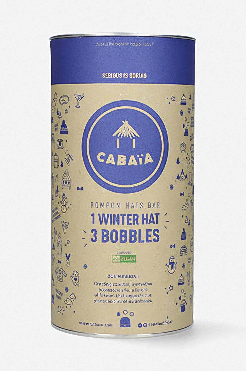 Шапка Cabaia колір чорний