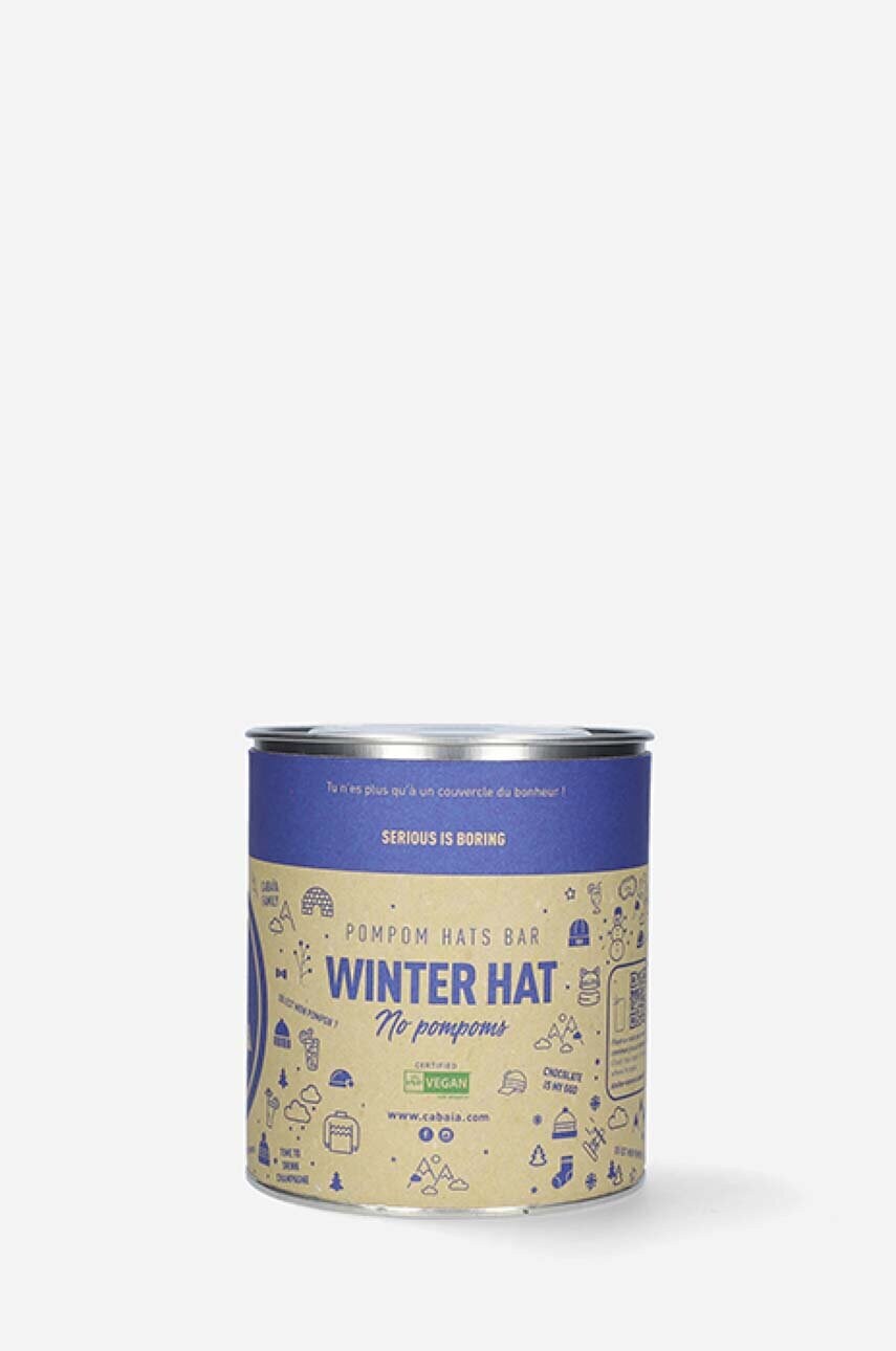 Шапка Cabaia Clover колір бордовий