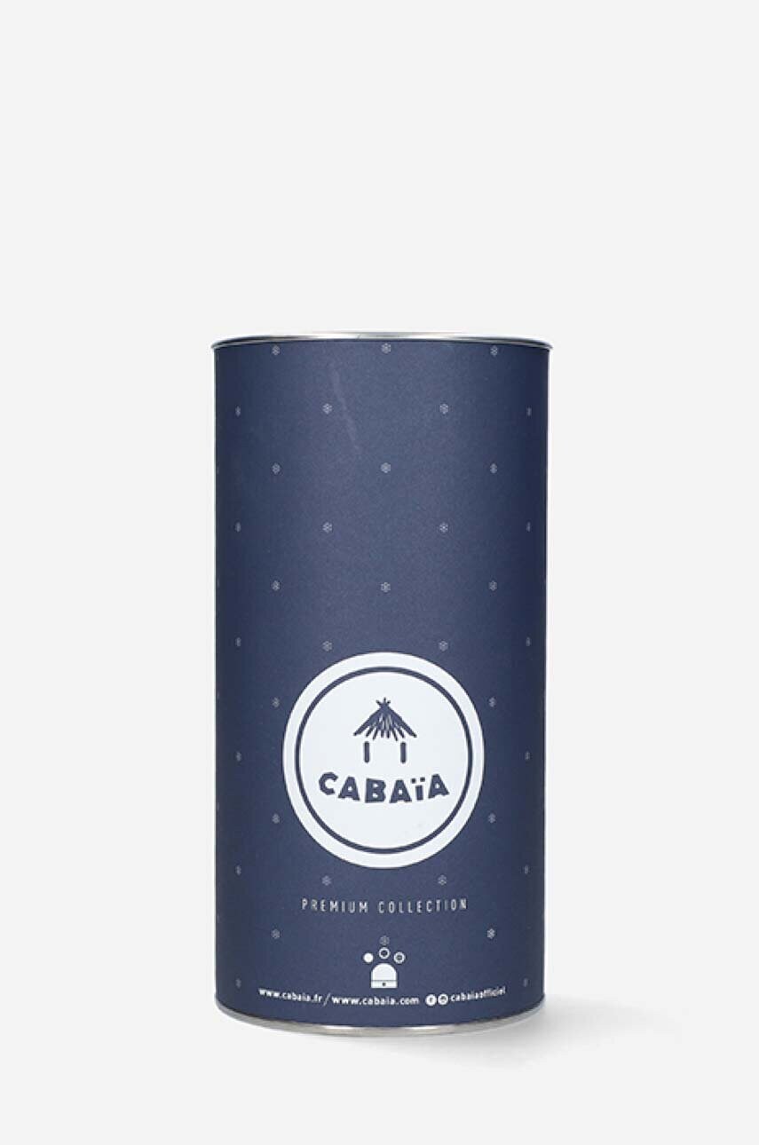 Шапка Cabaia Creative Vegan колір білий з товстого трикотажу