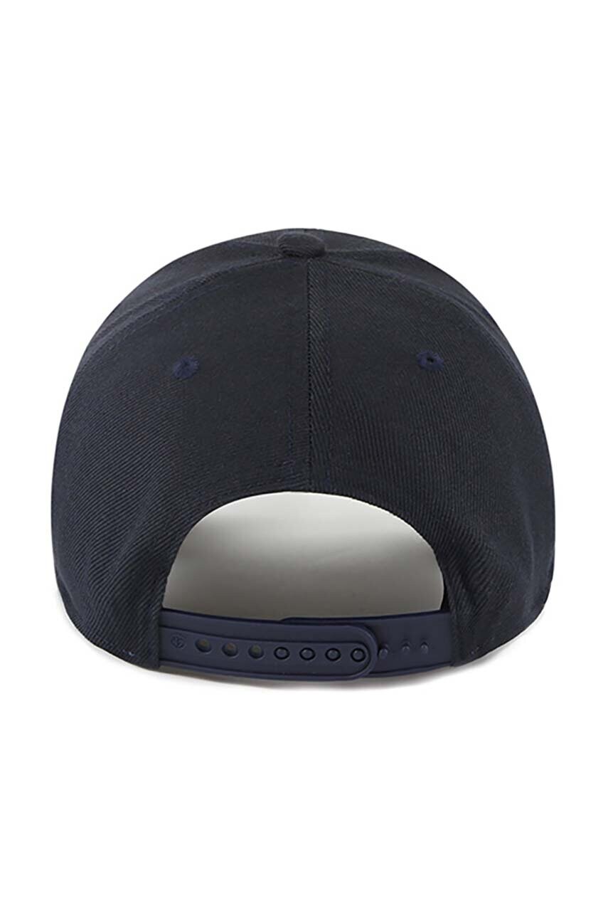Кепка з домішкою вовни 47 brand MLB Boston Red Sox колір синій з аплікацією