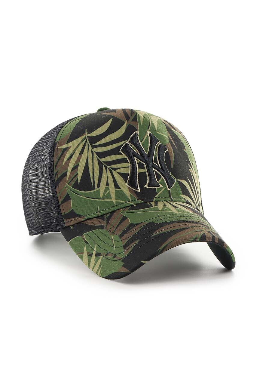 Кепка 47 brand MLB New York Yankees колір коричневий з аплікацією B-TPCDT17PTP-BW