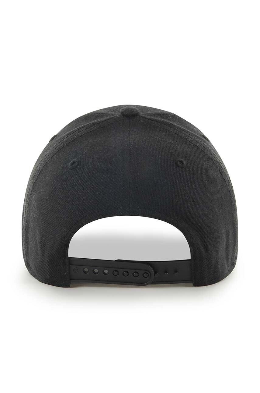 Кепка 47 brand NHL Boston Bruins колір чорний з аплікацією H-MVPSP01WBP-BKC