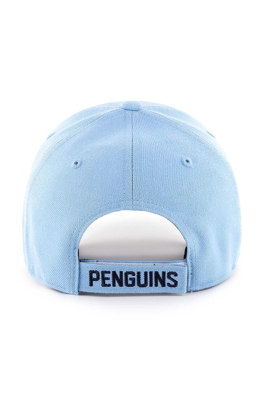Кепка з домішкою вовни 47 brand NHL Pittsburgh Penguins з аплікацією HVIN-MVPTT15WBV-CO68