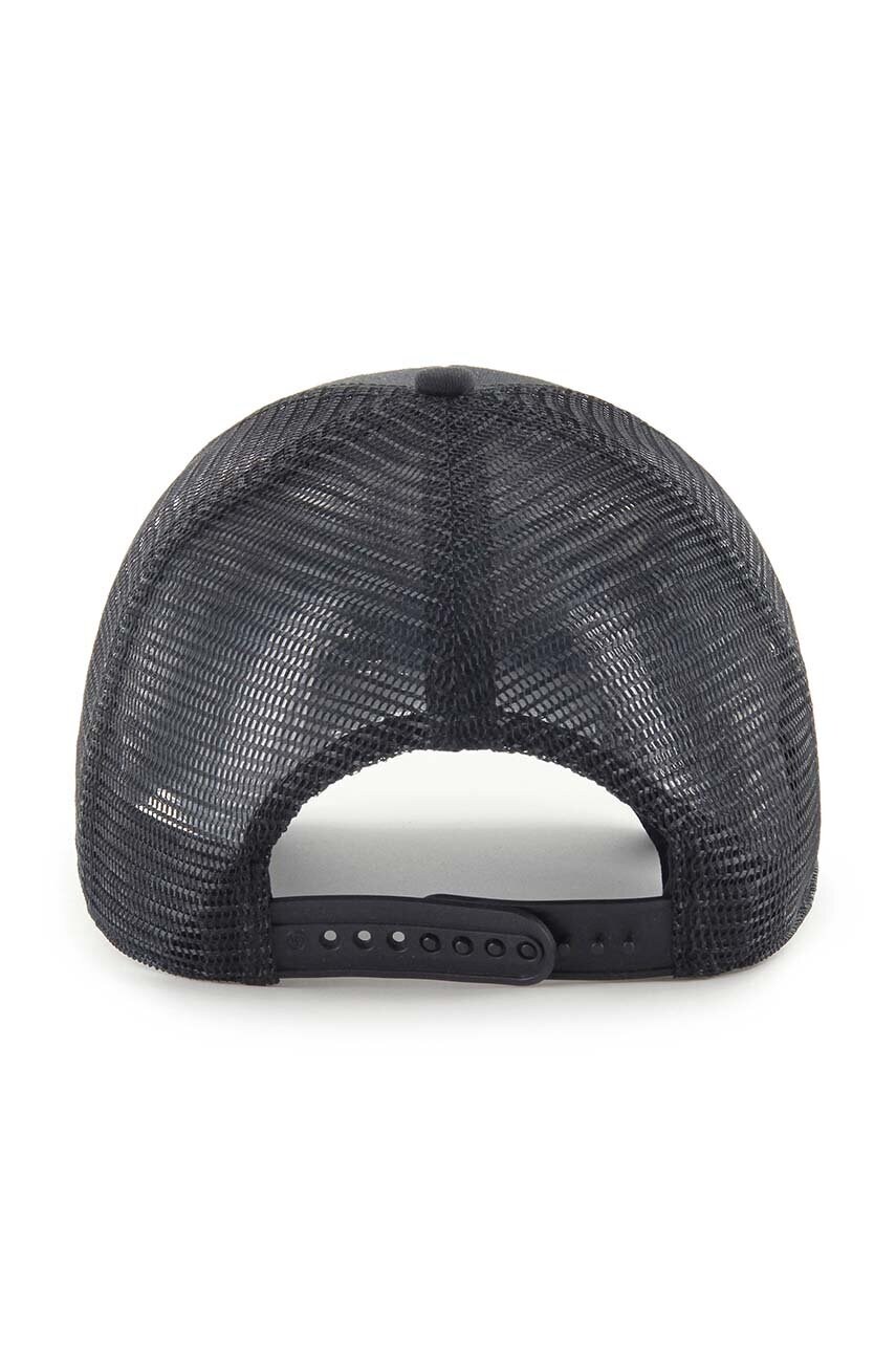 Кепка 47 brand MLB Oakland Athletics колір чорний з аплікацією B-BRANS18CTP-BK