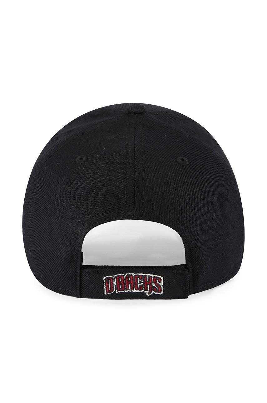 Кепка 47 brand MLB Arizona Diamondbacks колір чорний з аплікацією B-MVP29WBV-BKB