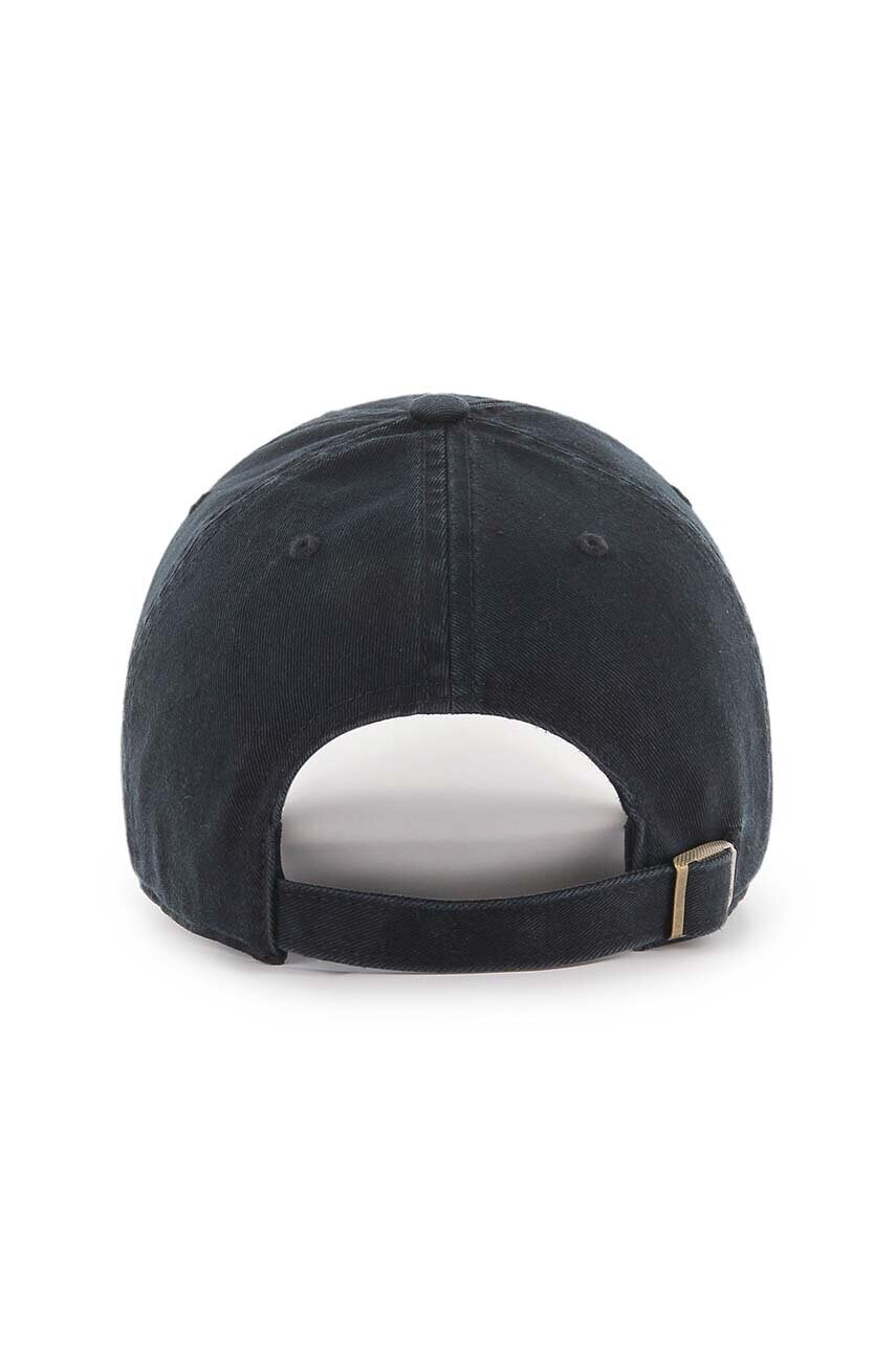 Бавовняна бейсболка 47 brand MLB Detroit Tigers колір чорний з аплікацією B-RGW09GWSNL-BKC